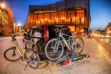 Load image into Gallery viewer, E-SCORPION 2 new model e-bike carrier on a SUV