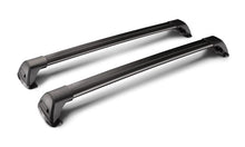 Load image into Gallery viewer, WhispBar Flush Bar Black Edition Roof Rack - Sun And Snow