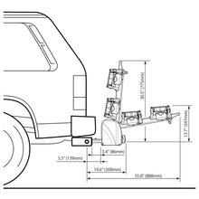Load image into Gallery viewer, Inno INH120 Tire Hold Hitch 2