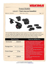 Load image into Gallery viewer, Yakima SweetRoll Kayak Cradles - Sun And Snow