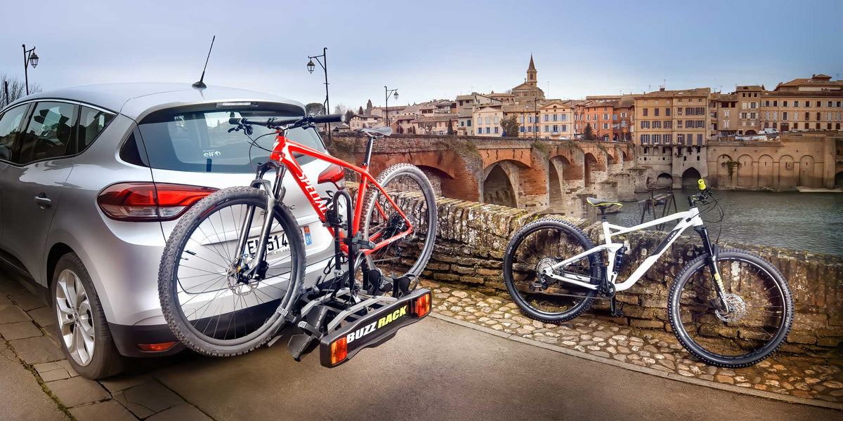 Buzzrack BUZZRACER 2 Bike Platform rack. Tilts, locks and Lights. NZ ...