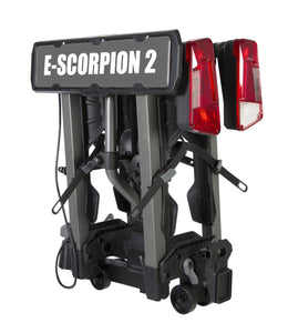 E-SCORPION 2 e-bike carrier folded for storage - Sun And Snow