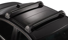 Load image into Gallery viewer, WhispBar Flush Bar Black Edition Roof Rack - Sun And Snow
