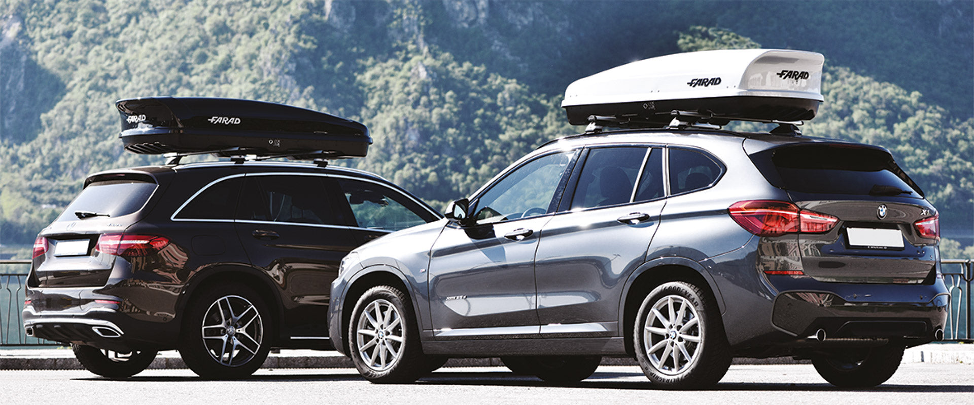 Car Farad 680l Roof Box FARAD-Baule Portapacchi MARLIN F3 680L