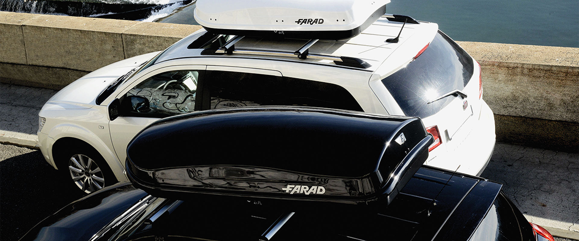 Farad Marlin F3 Farad 680l Roof Box FARAD-Baule Portapacchi MARLIN